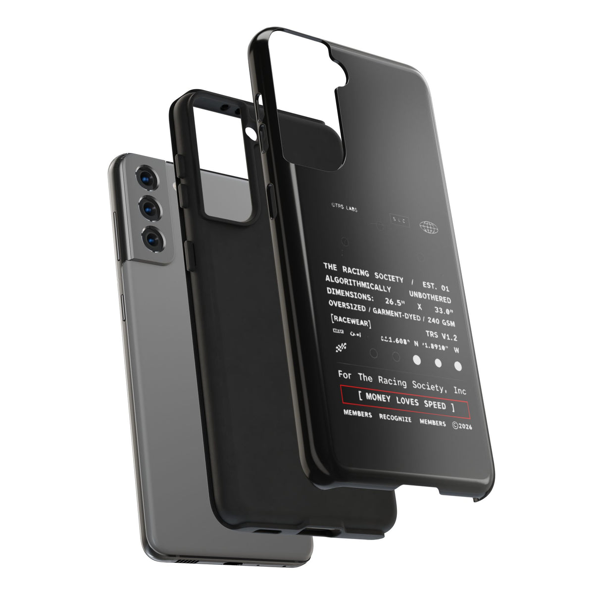 Money Loves Speed Spec — iPhone Tough Case