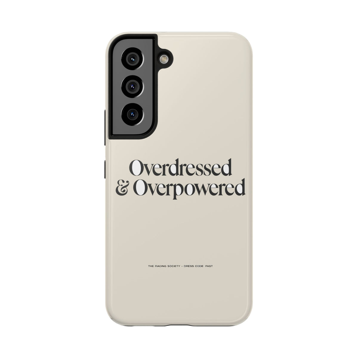 Overdressed & Overpowered — iPhone Tough Case