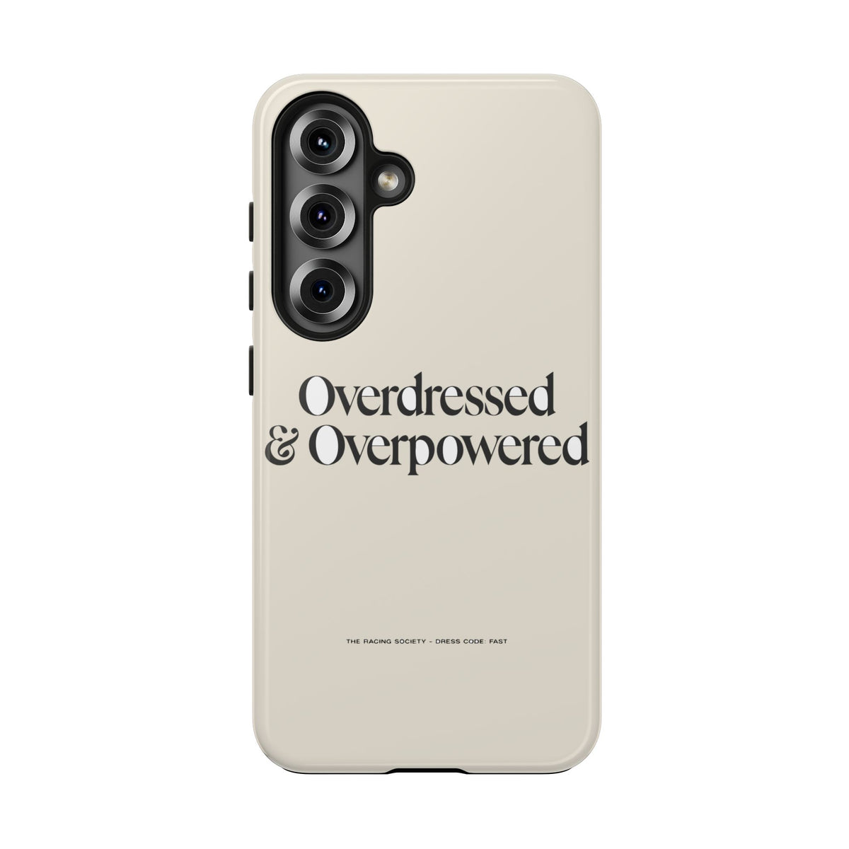 Overdressed & Overpowered — iPhone Tough Case