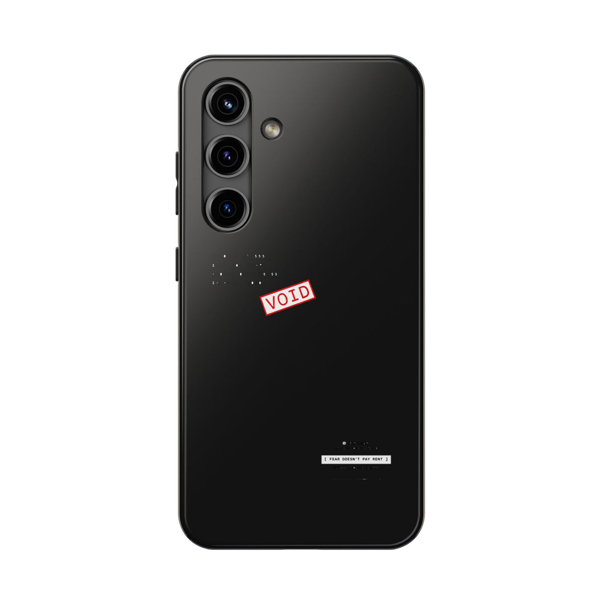 Fear Doesn't Pay Rent — iPhone Tough Case