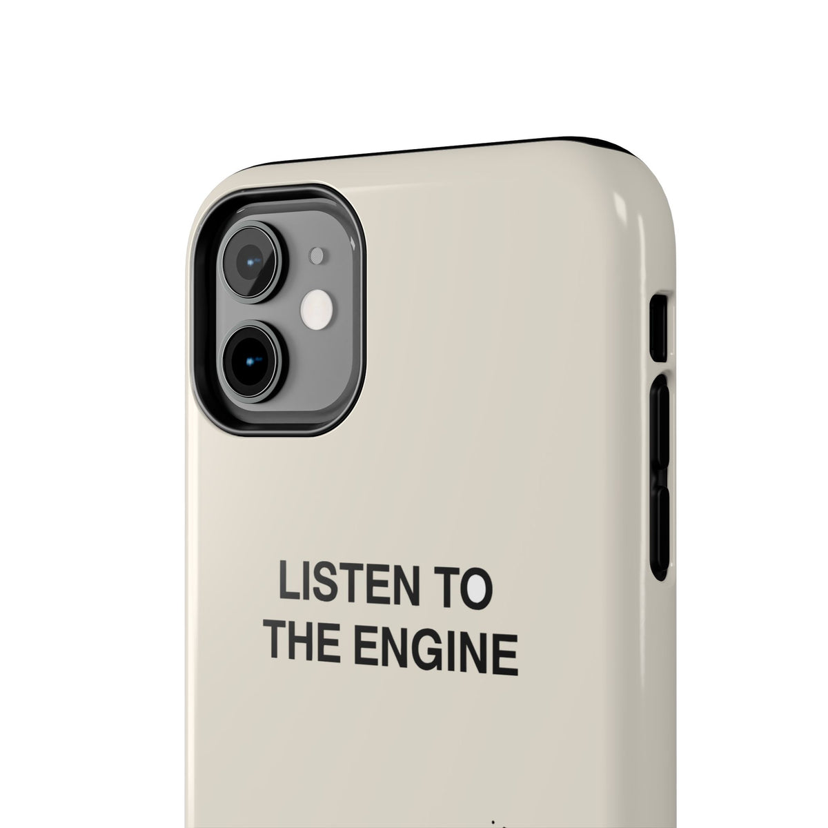 Listen To The Engine, Not The News — iPhone Tough Case
