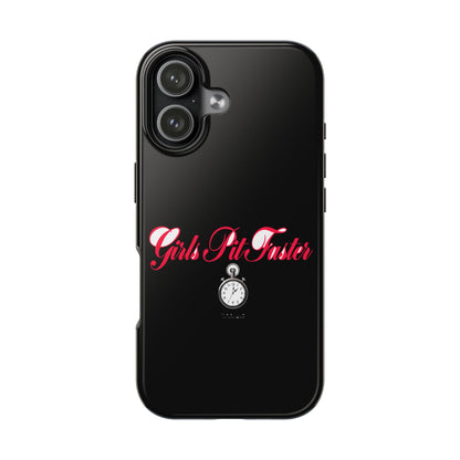 Girls Pit Faster — iPhone Tough Case