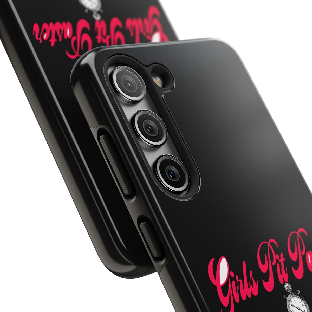 Girls Pit Faster Stopwatch — iPhone Tough Case