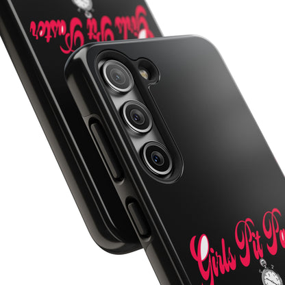 Girls Pit Faster Stopwatch — iPhone Tough Case
