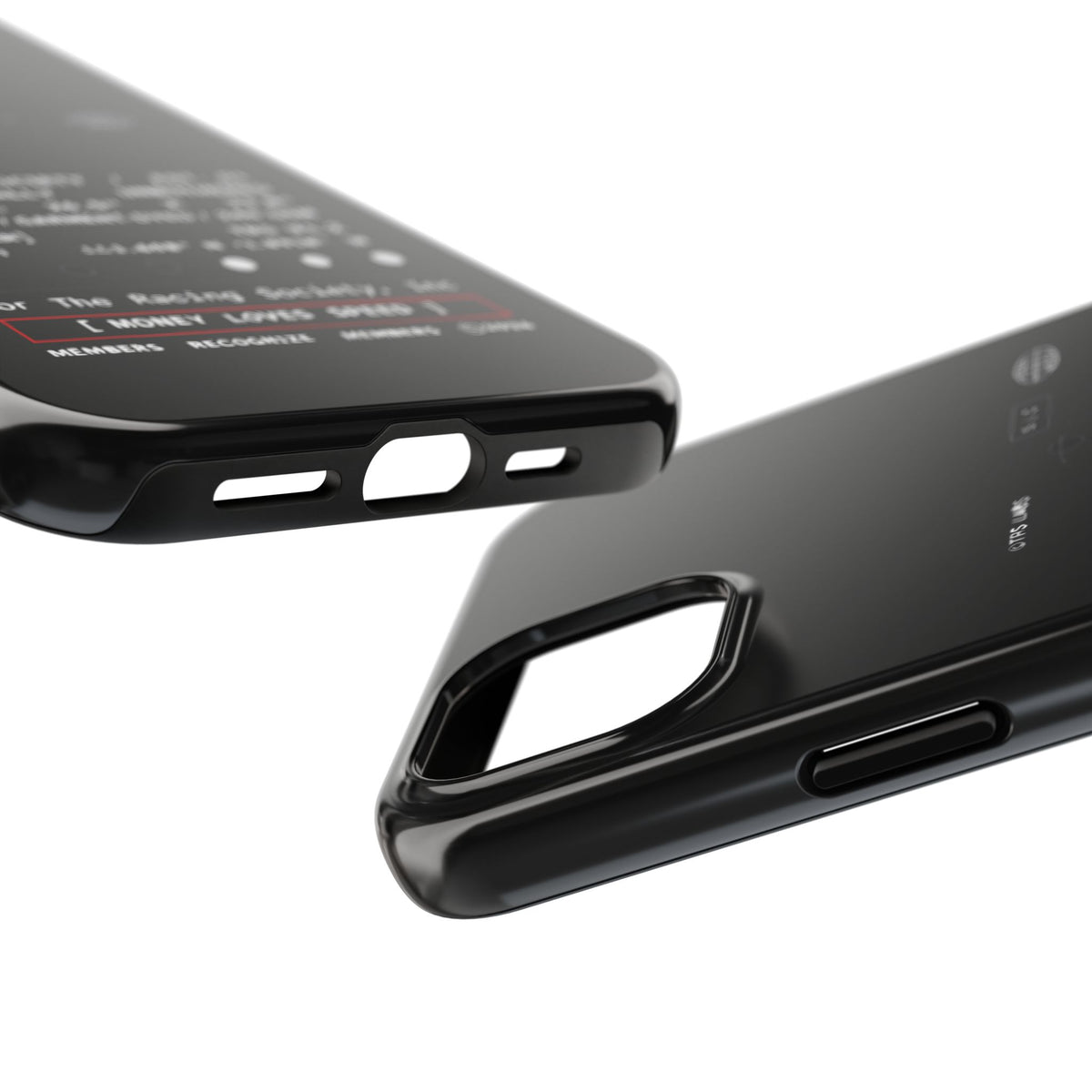 Money Loves Speed Spec — iPhone Tough Case