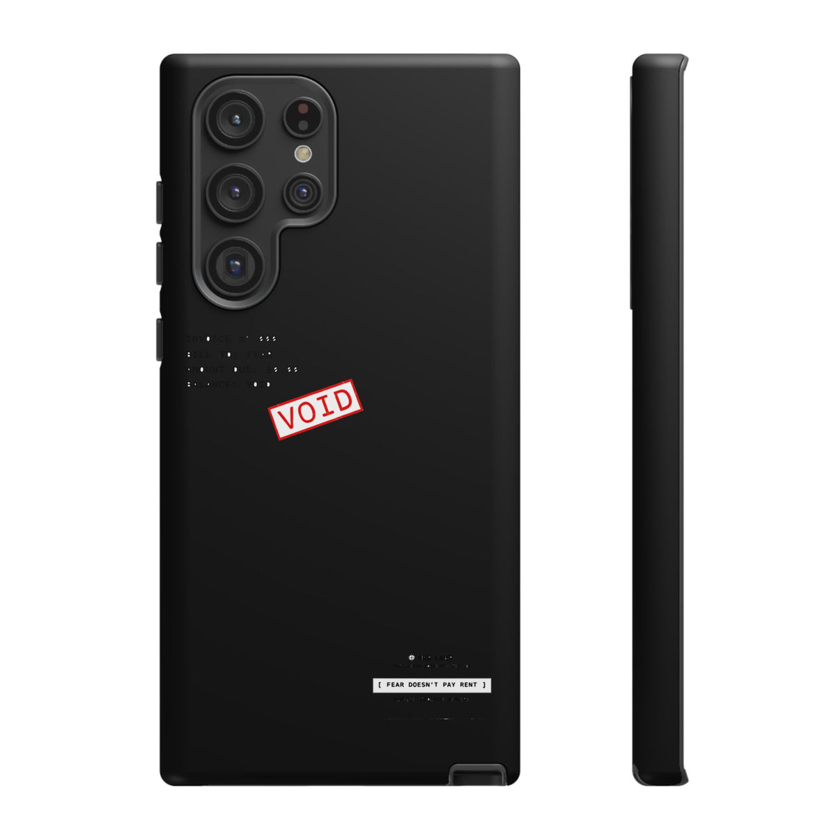 Fear Doesn't Pay Rent — Samsung Galaxy Tough Case