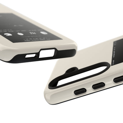 The Map Is Not The Lap — Samsung Galaxy Tough Case
