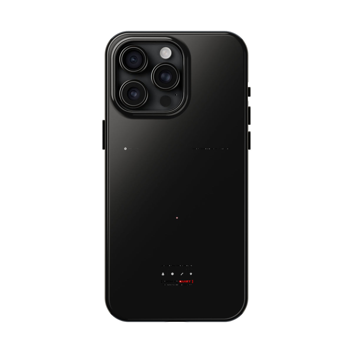 Rich Is Quiet — iPhone Tough Case
