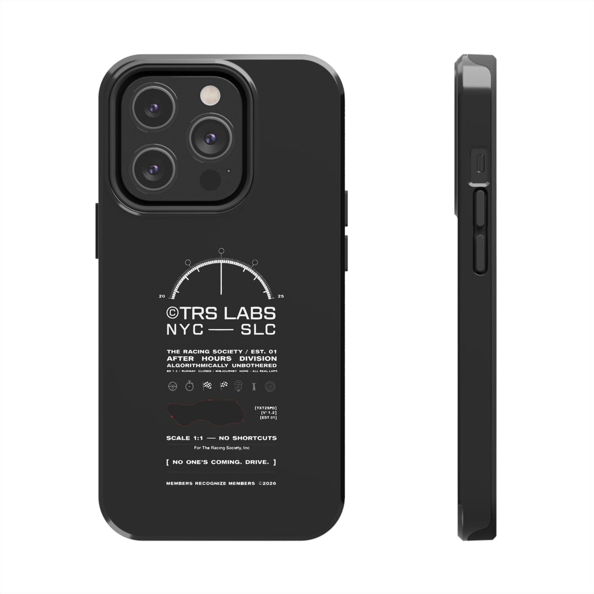 No One's Coming. Drive. — iPhone Tough Case