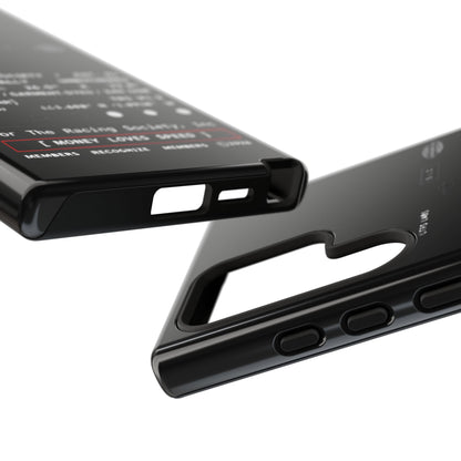 Money Loves Speed Spec — Samsung Galaxy Tough Case