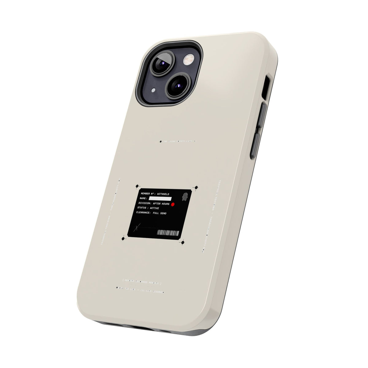 Members Recognize Members — iPhone Tough Case