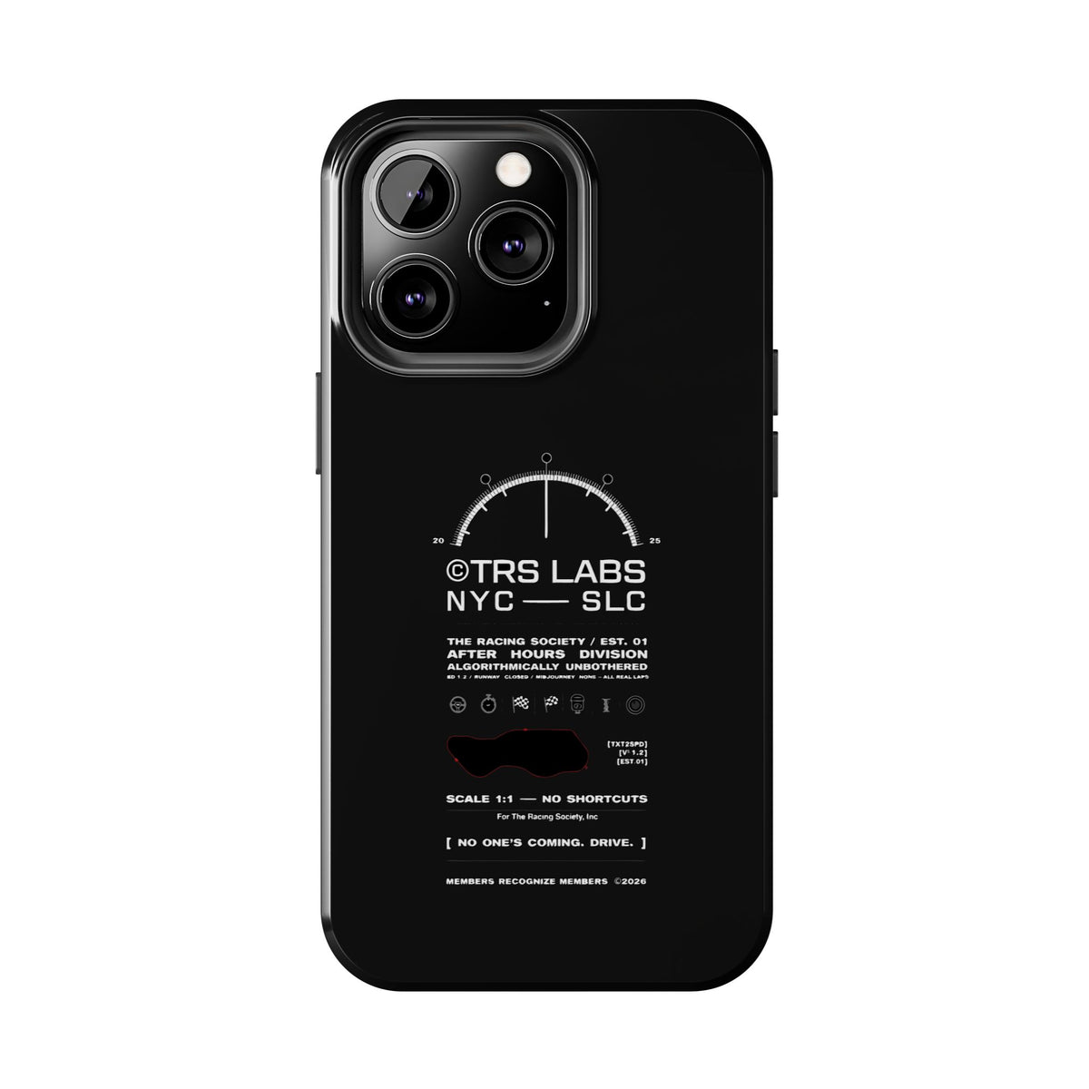 No One's Coming. Drive. — iPhone Tough Case