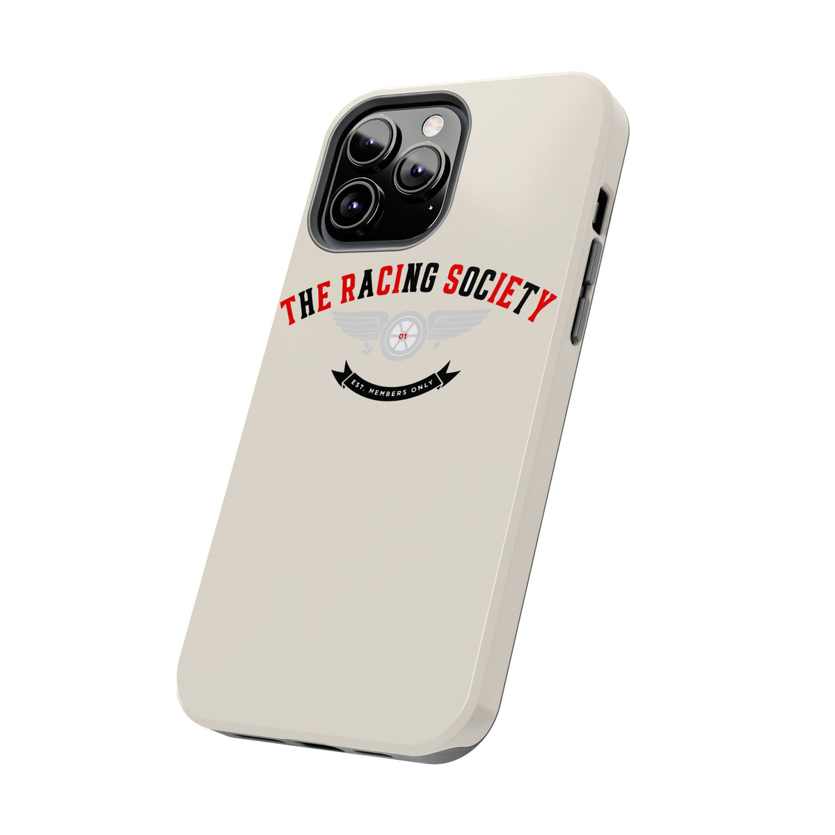 Racing Society Crest — iPhone Tough Case