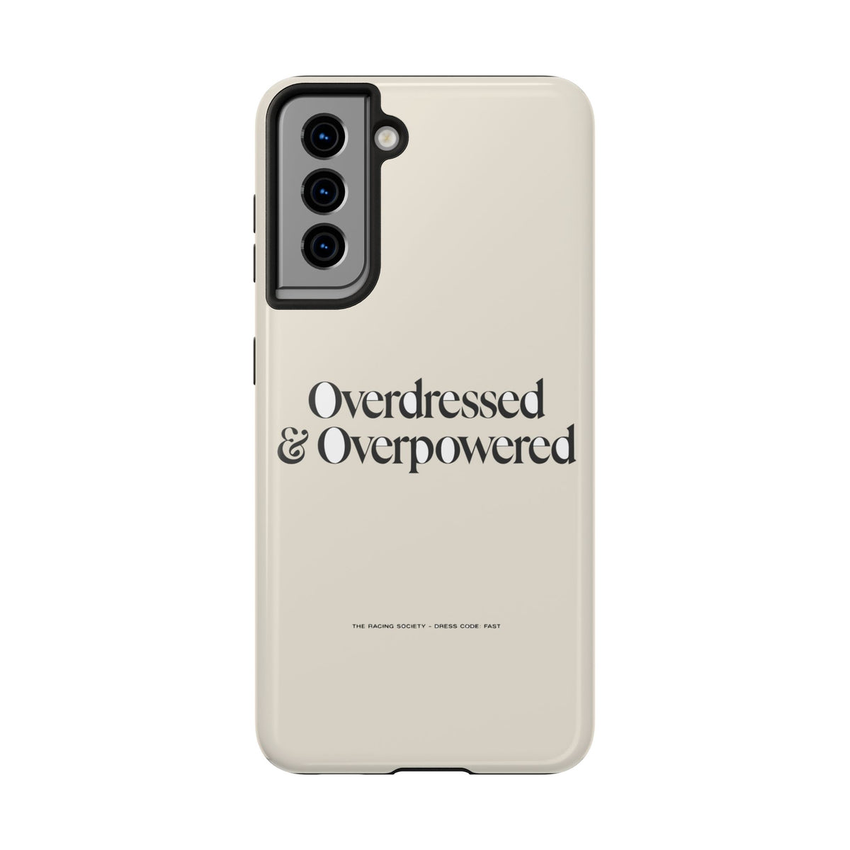 Overdressed & Overpowered — iPhone Tough Case