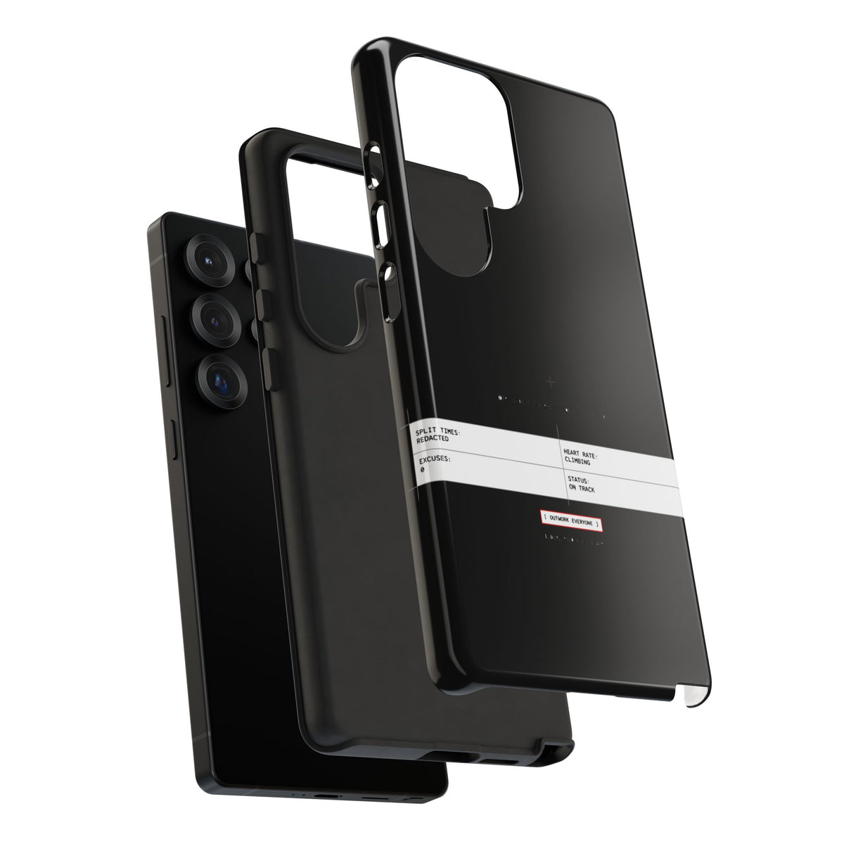 Split Times Redacted — Samsung Galaxy Tough Case