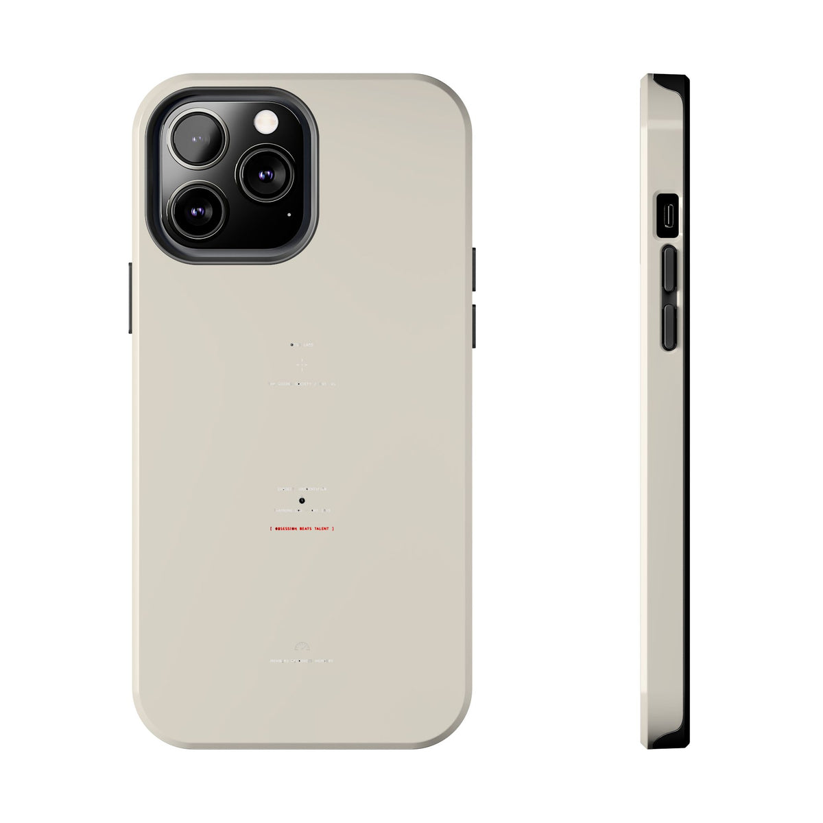 Obsession Has A Spine — iPhone Tough Case