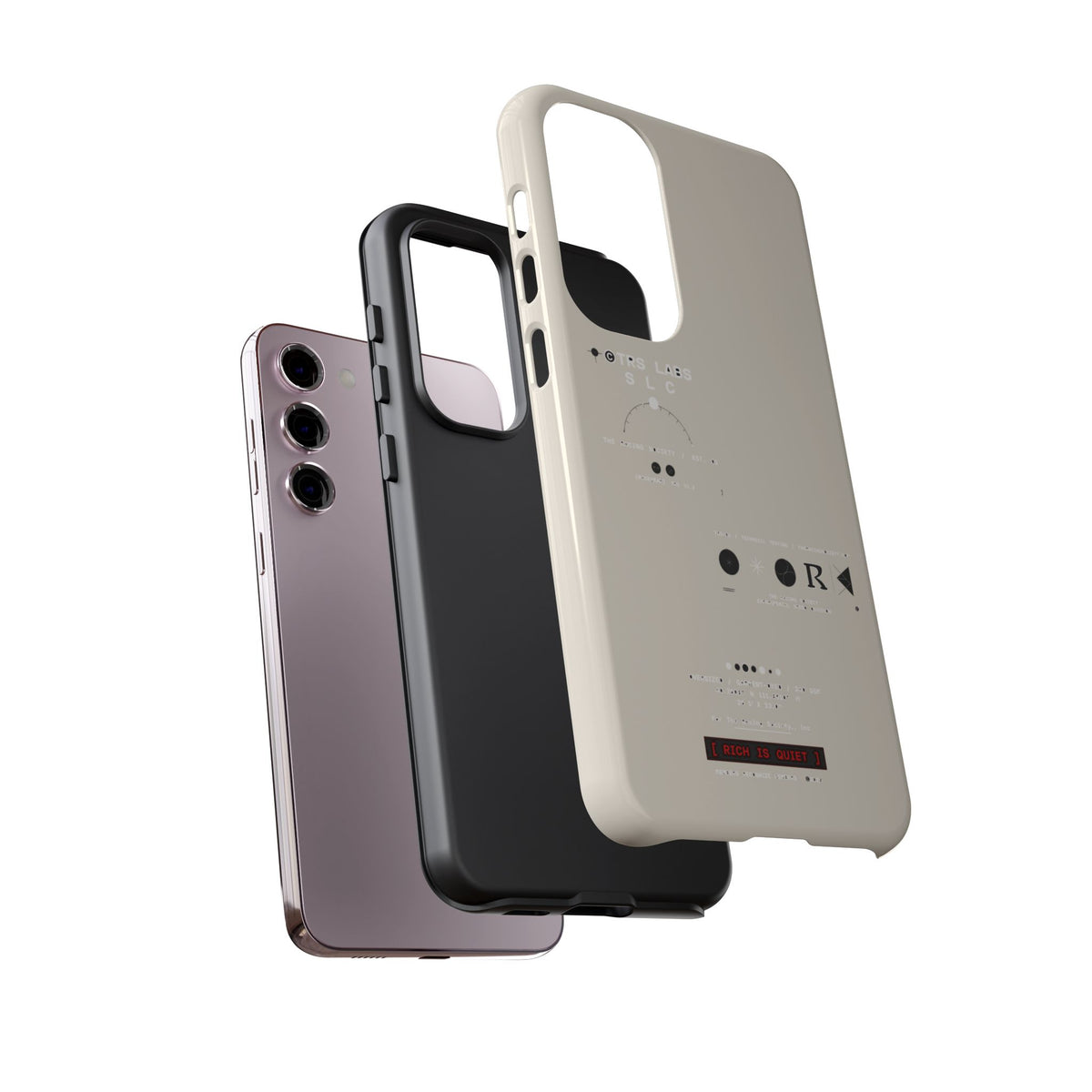 Rich Is Quiet Specimen — Samsung Galaxy Tough Case