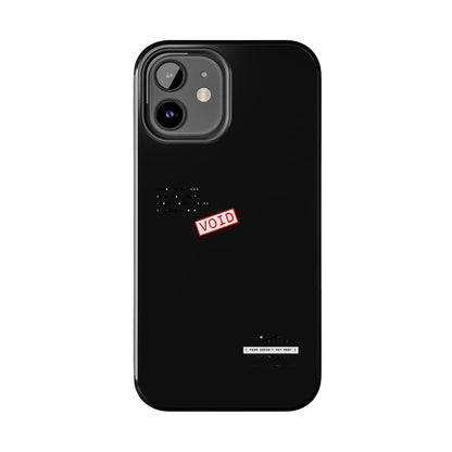 Fear Doesn't Pay Rent — iPhone Tough Case