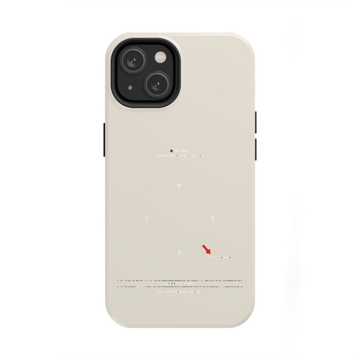 Comfort Is A Cage — iPhone Tough Case