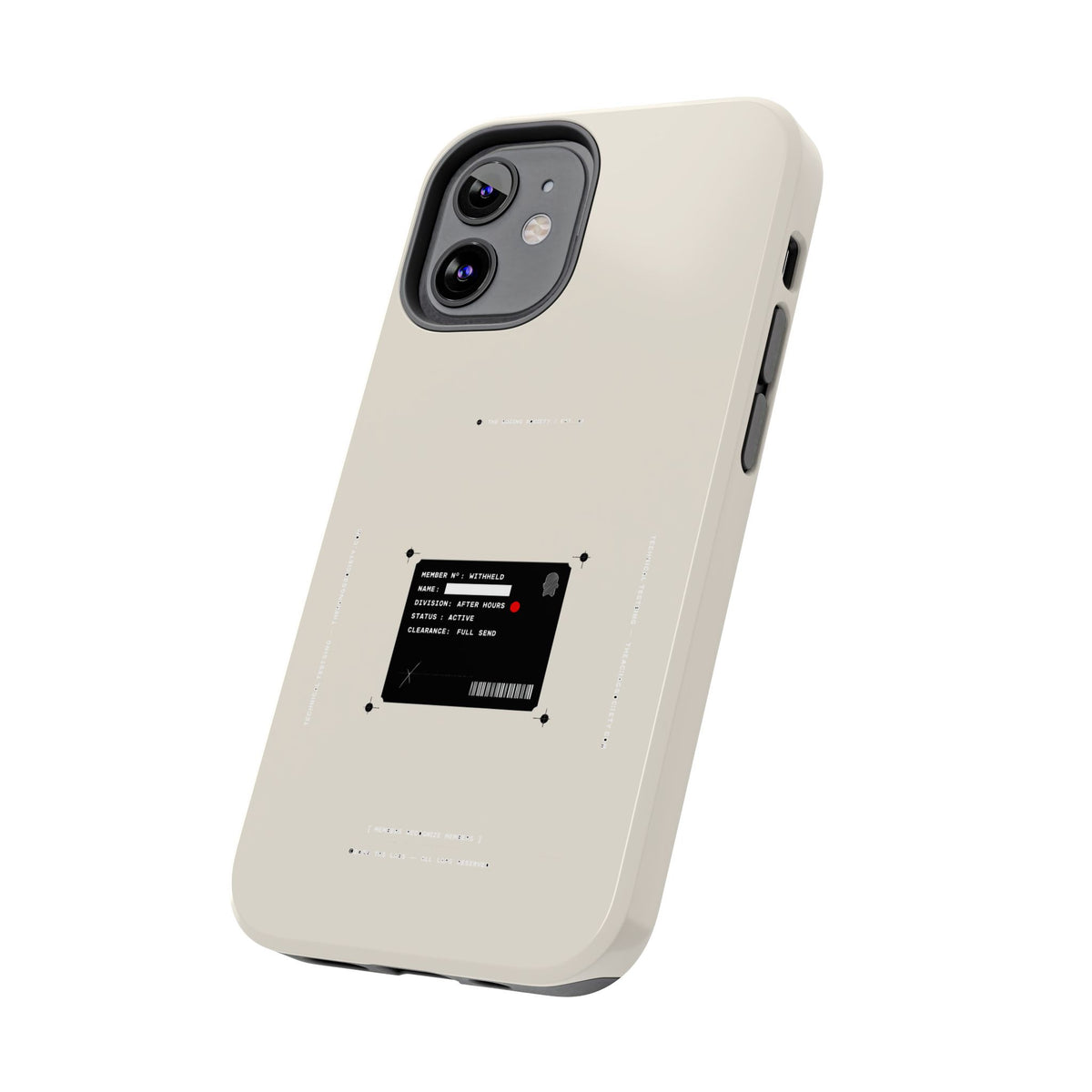 Members Recognize Members — iPhone Tough Case