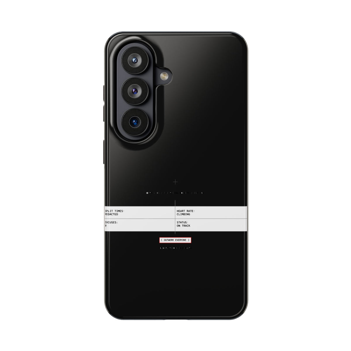 Split Times Redacted — iPhone Tough Case