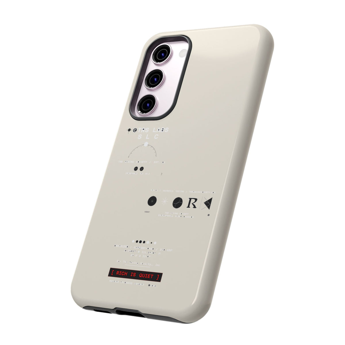 Rich Is Quiet Specimen — Samsung Galaxy Tough Case