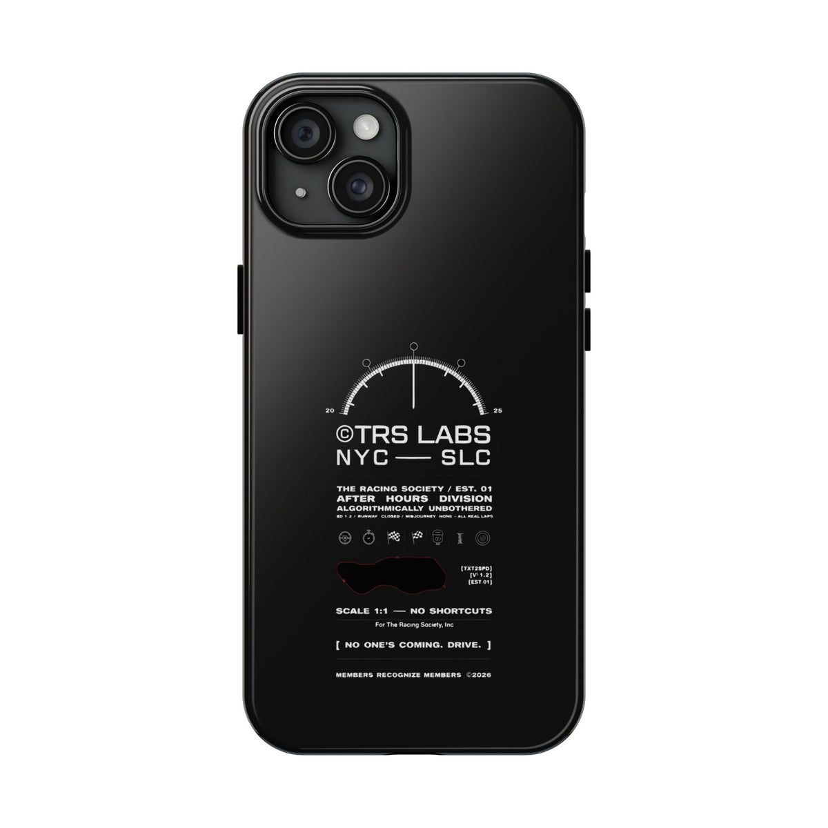 No One's Coming. Drive. — iPhone Tough Case