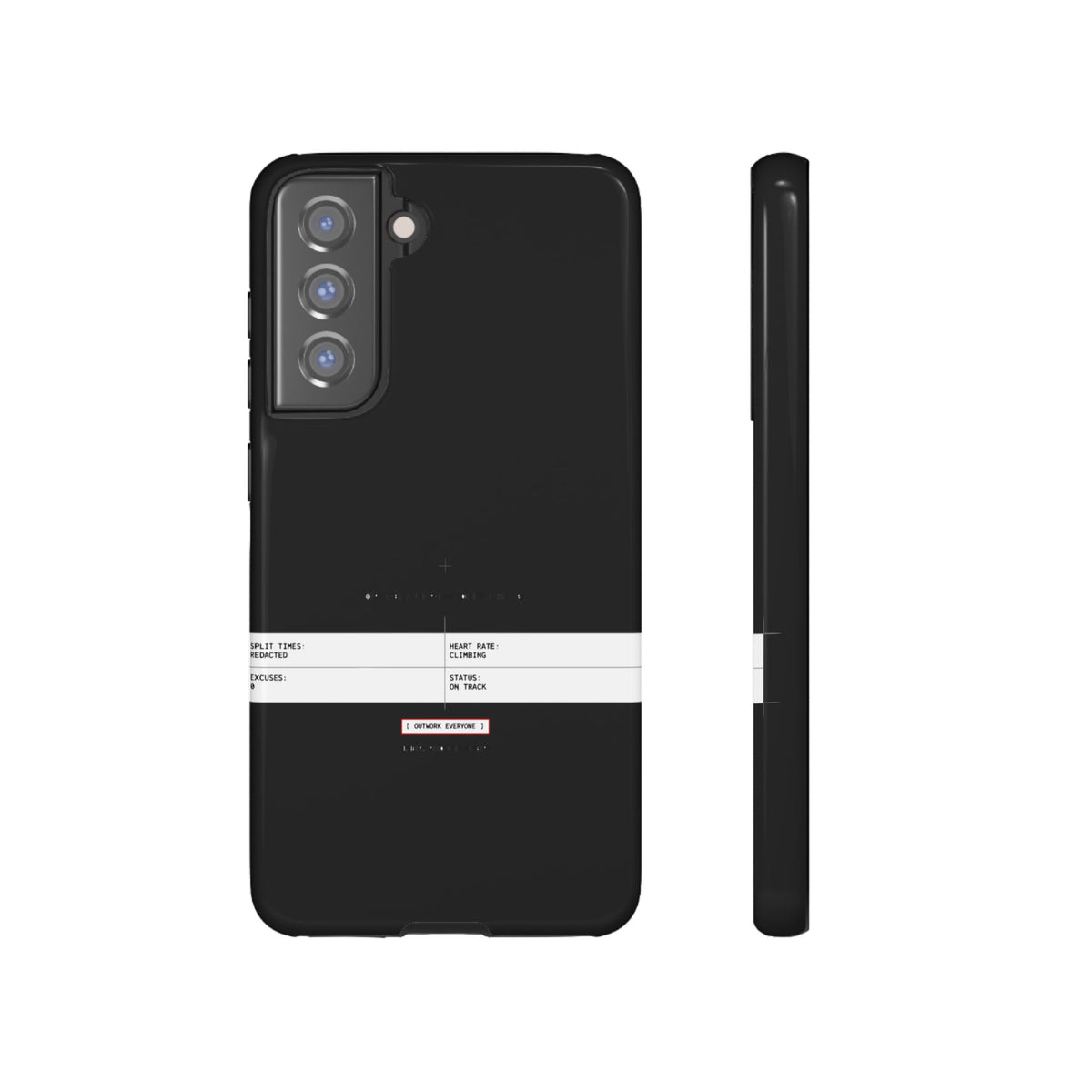 Split Times Redacted — Samsung Galaxy Tough Case
