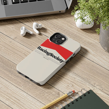Racing Society Box Logo — iPhone Tough Case