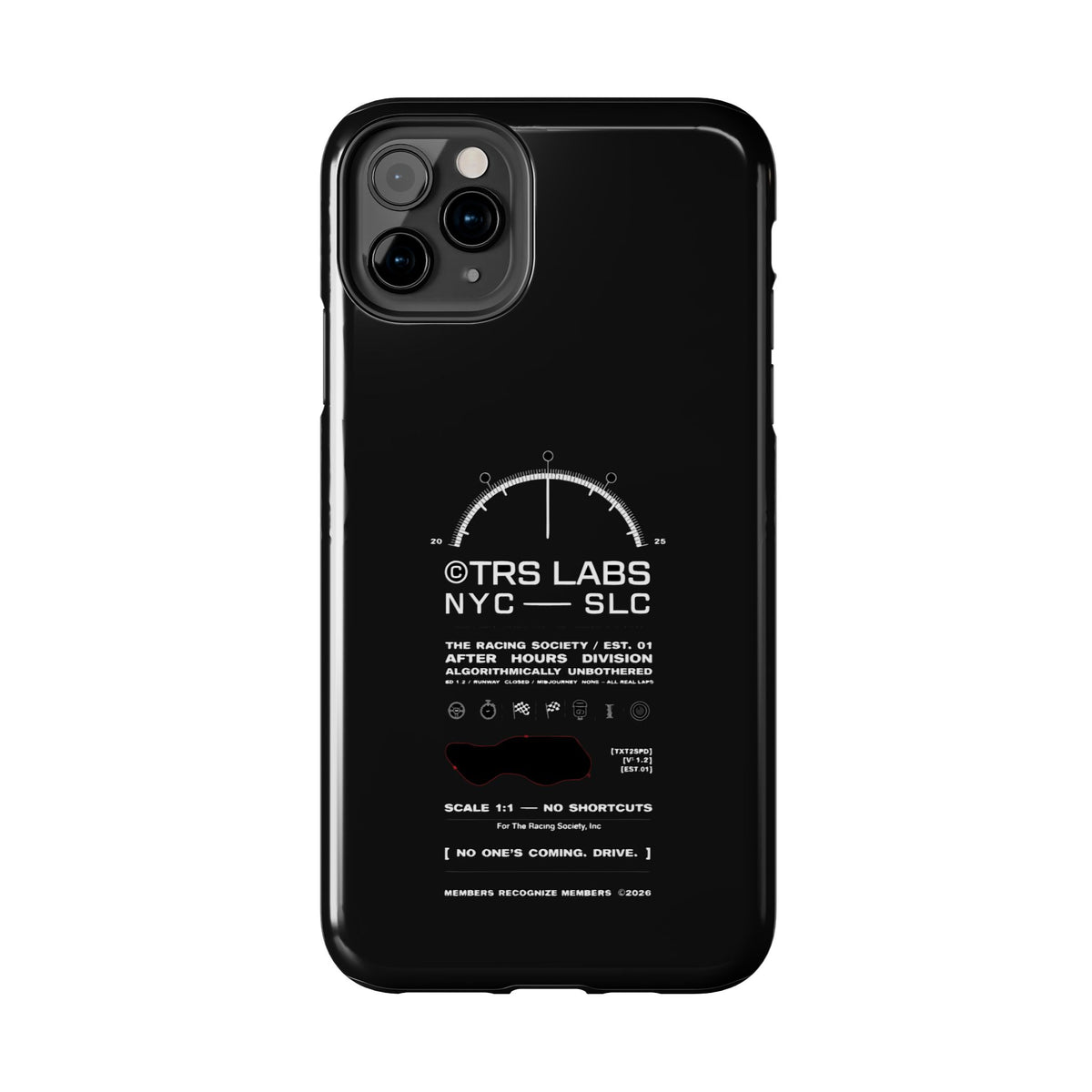 No One's Coming. Drive. — iPhone Tough Case