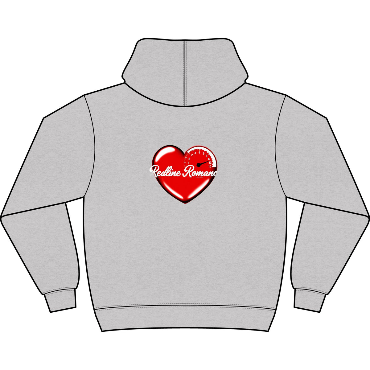 Redline Romance — Box Hoodie