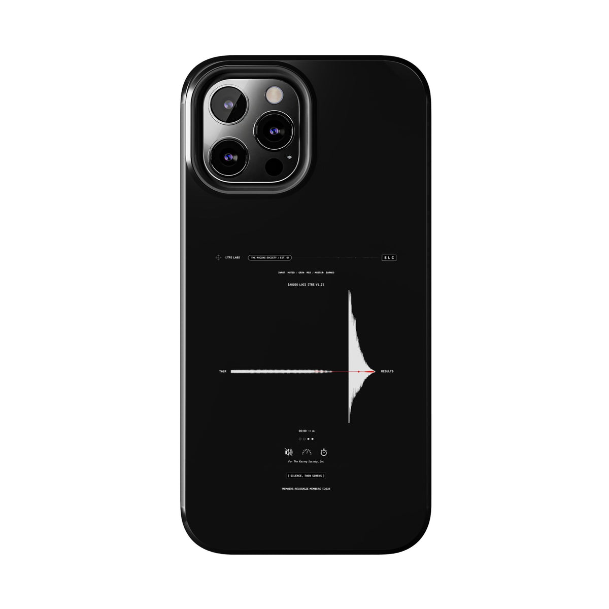 Silence, Then Sirens — iPhone Tough Case