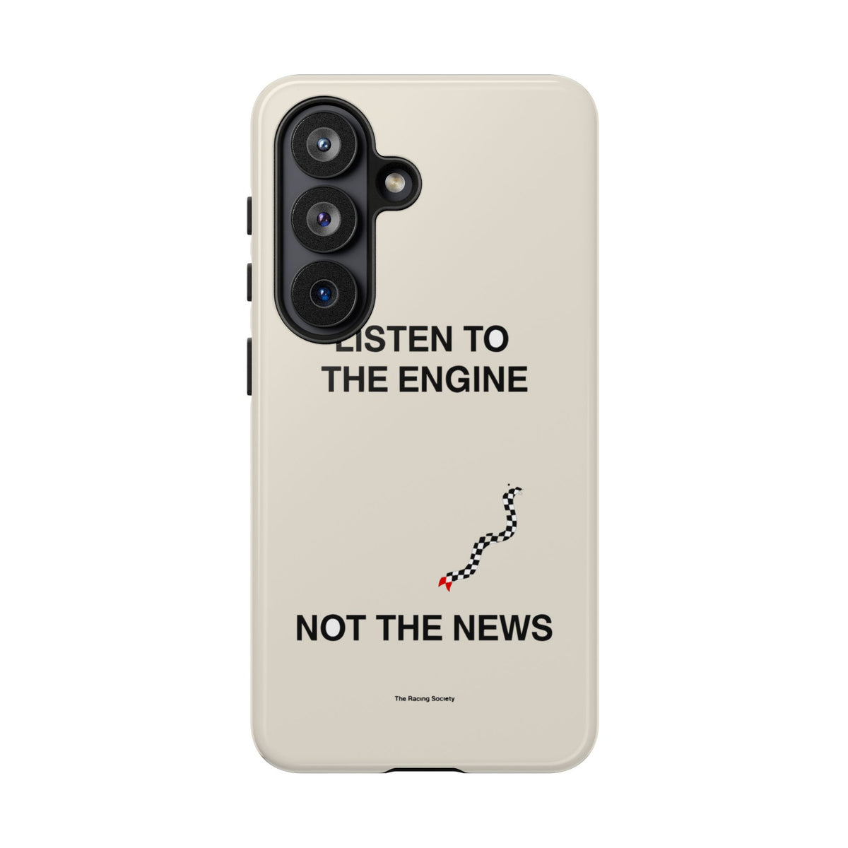 Listen To The Engine, Not The News — Samsung Galaxy Tough Case