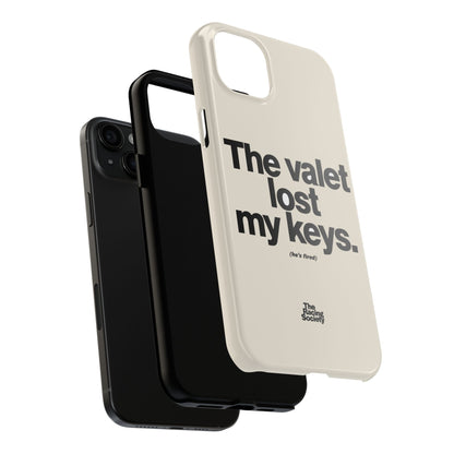 The Valet Lost My Keys — iPhone Tough Case