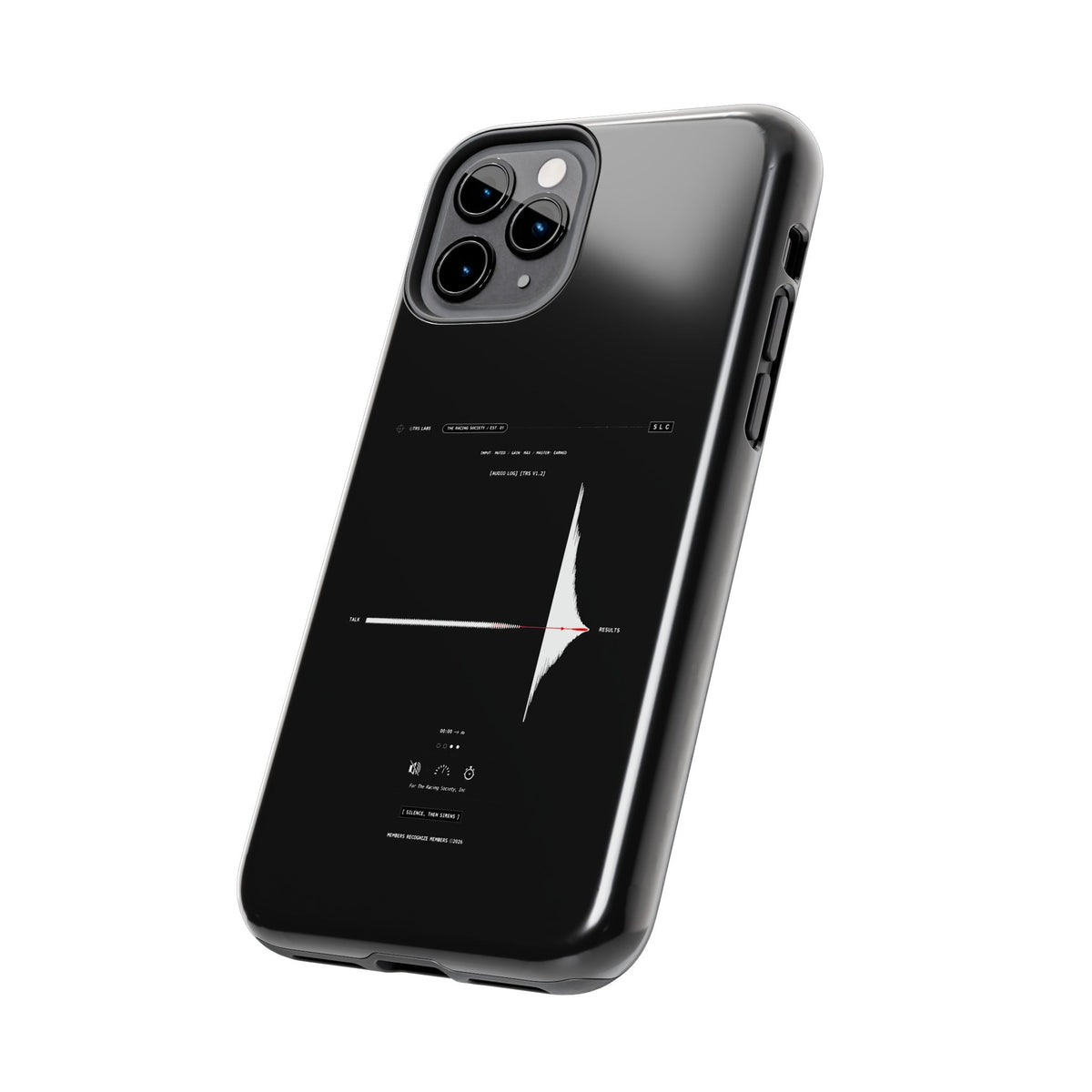 Silence, Then Sirens — iPhone Tough Case