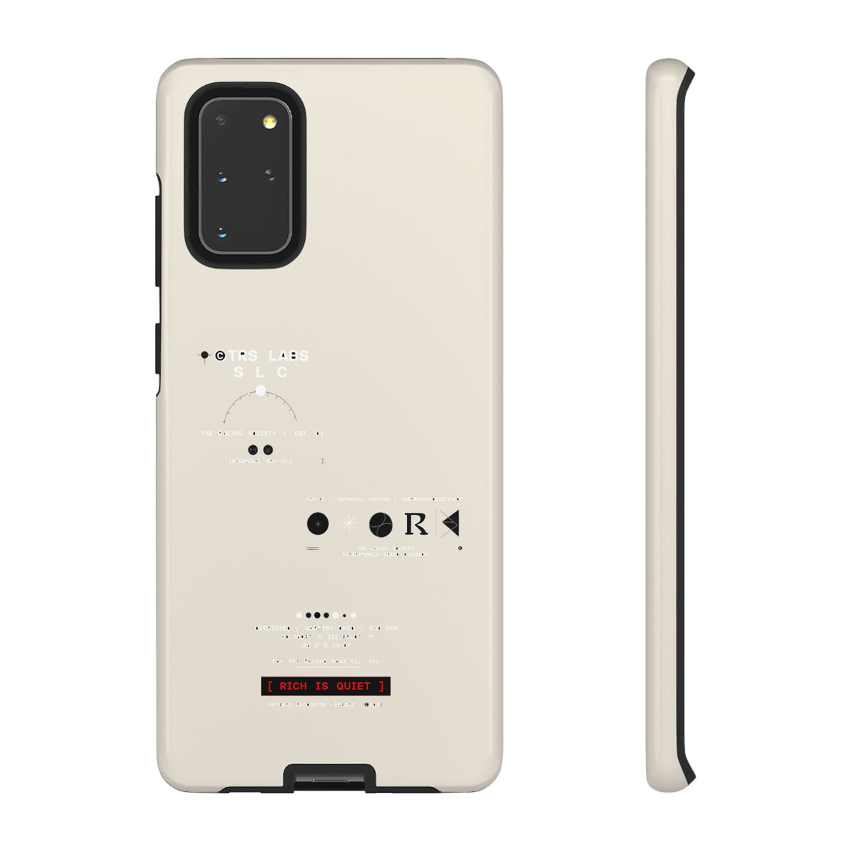 Rich Is Quiet Specimen — Samsung Galaxy Tough Case