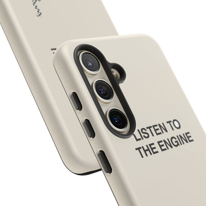 Listen To The Engine, Not The News — Samsung Galaxy Tough Case