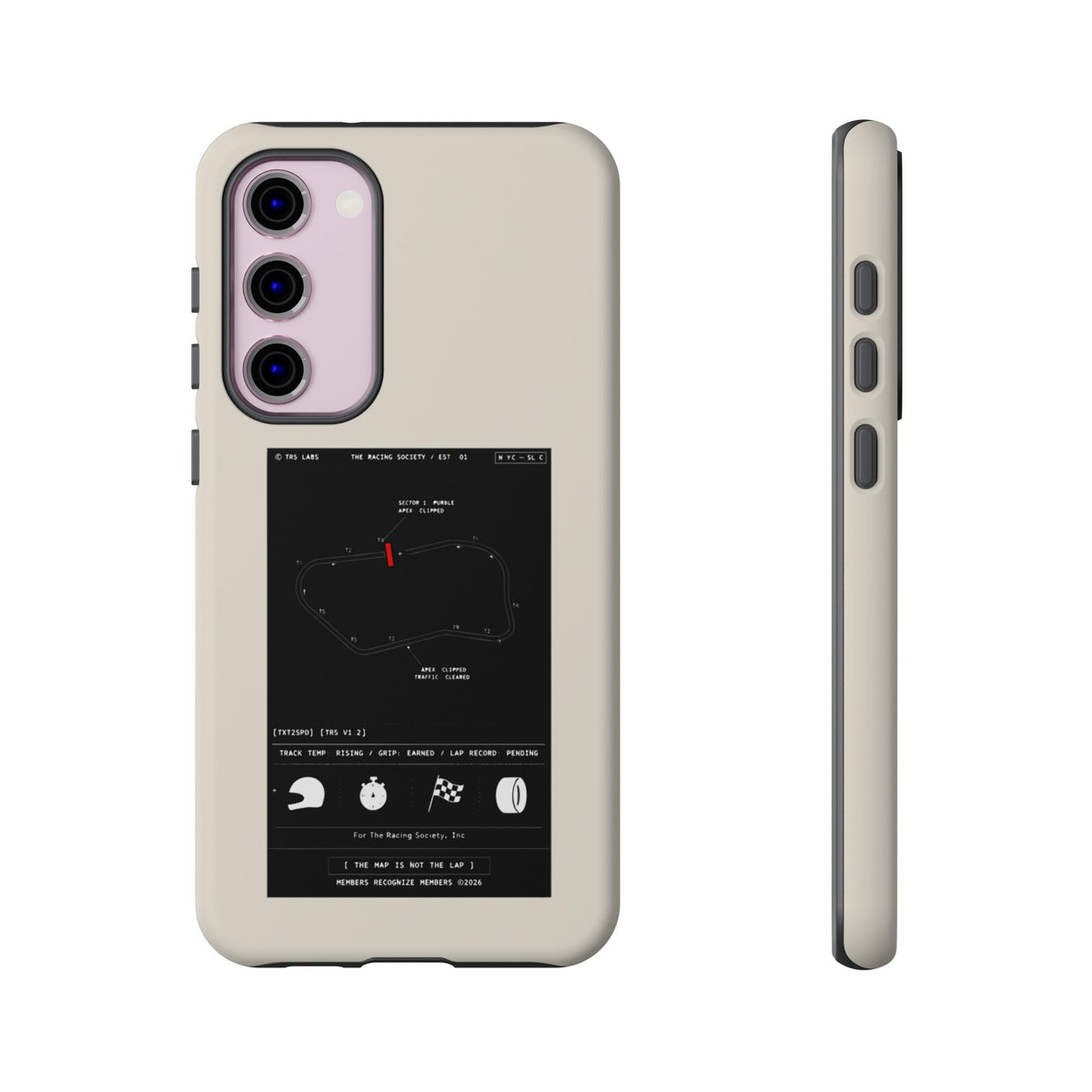 The Map Is Not The Lap — Samsung Galaxy Tough Case