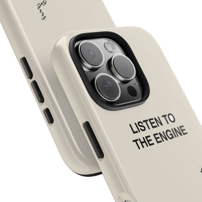 Listen To The Engine, Not The News — iPhone Tough Case