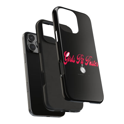 Girls Pit Faster Stopwatch — iPhone Tough Case