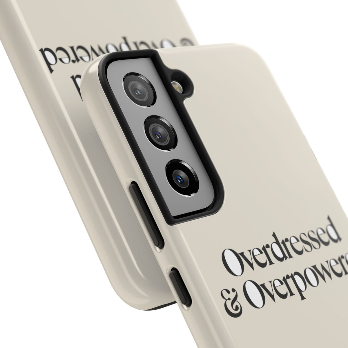 Overdressed & Overpowered — iPhone Tough Case