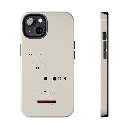 Rich Is Quiet Specimen — iPhone Tough Case