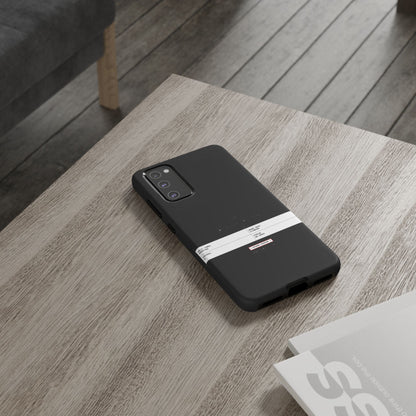 Split Times Redacted — Samsung Galaxy Tough Case