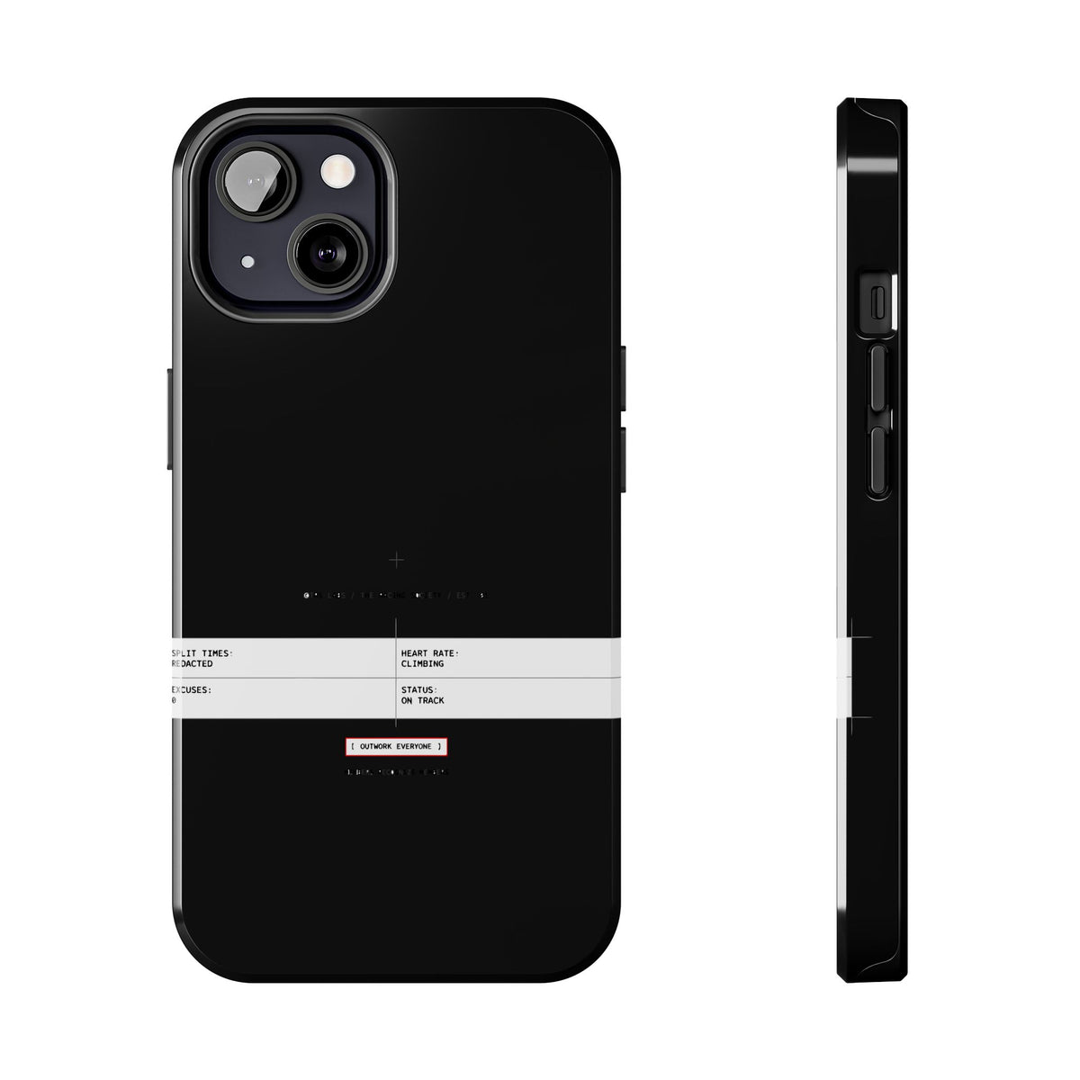 Split Times Redacted — iPhone Tough Case