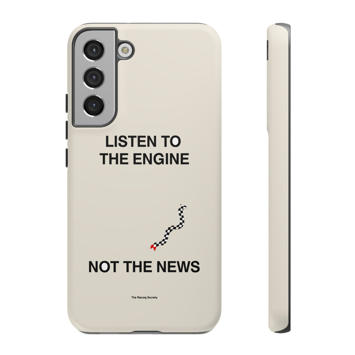 Listen To The Engine, Not The News — Samsung Galaxy Tough Case