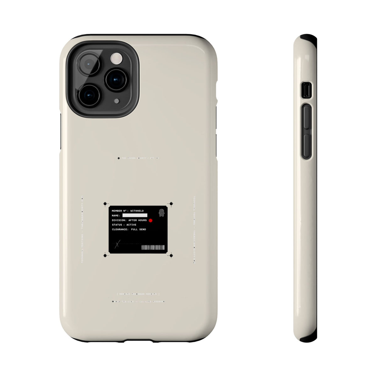 Members Recognize Members — iPhone Tough Case