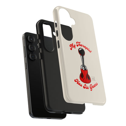 My Therapist Has Six Gears — iPhone Tough Case