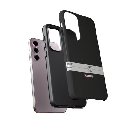 Split Times Redacted — Samsung Galaxy Tough Case