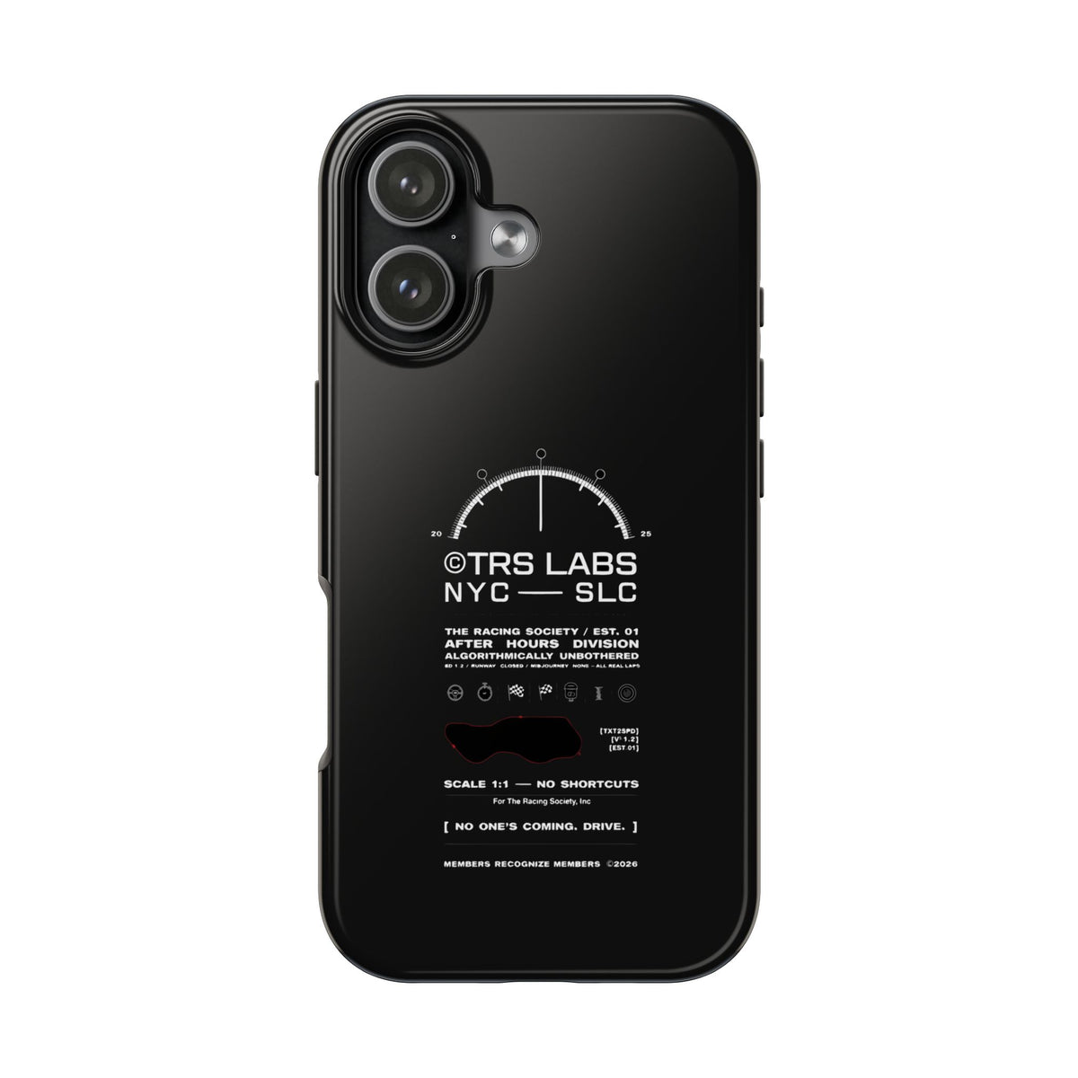 No One's Coming. Drive. — iPhone Tough Case