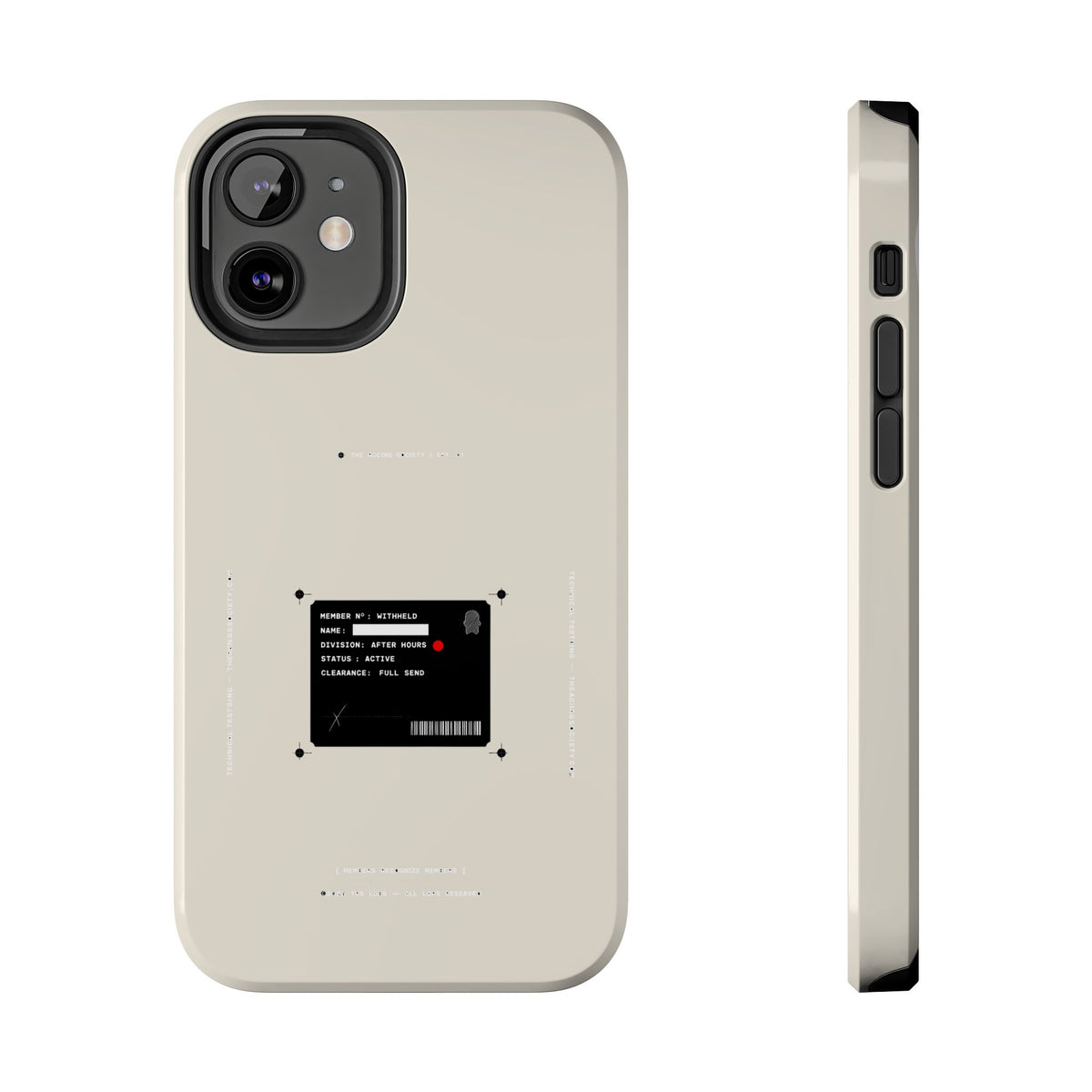 Members Recognize Members — iPhone Tough Case